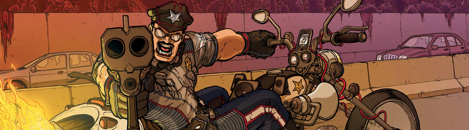 Officer Downe: Crahan introduces his comic adaptation